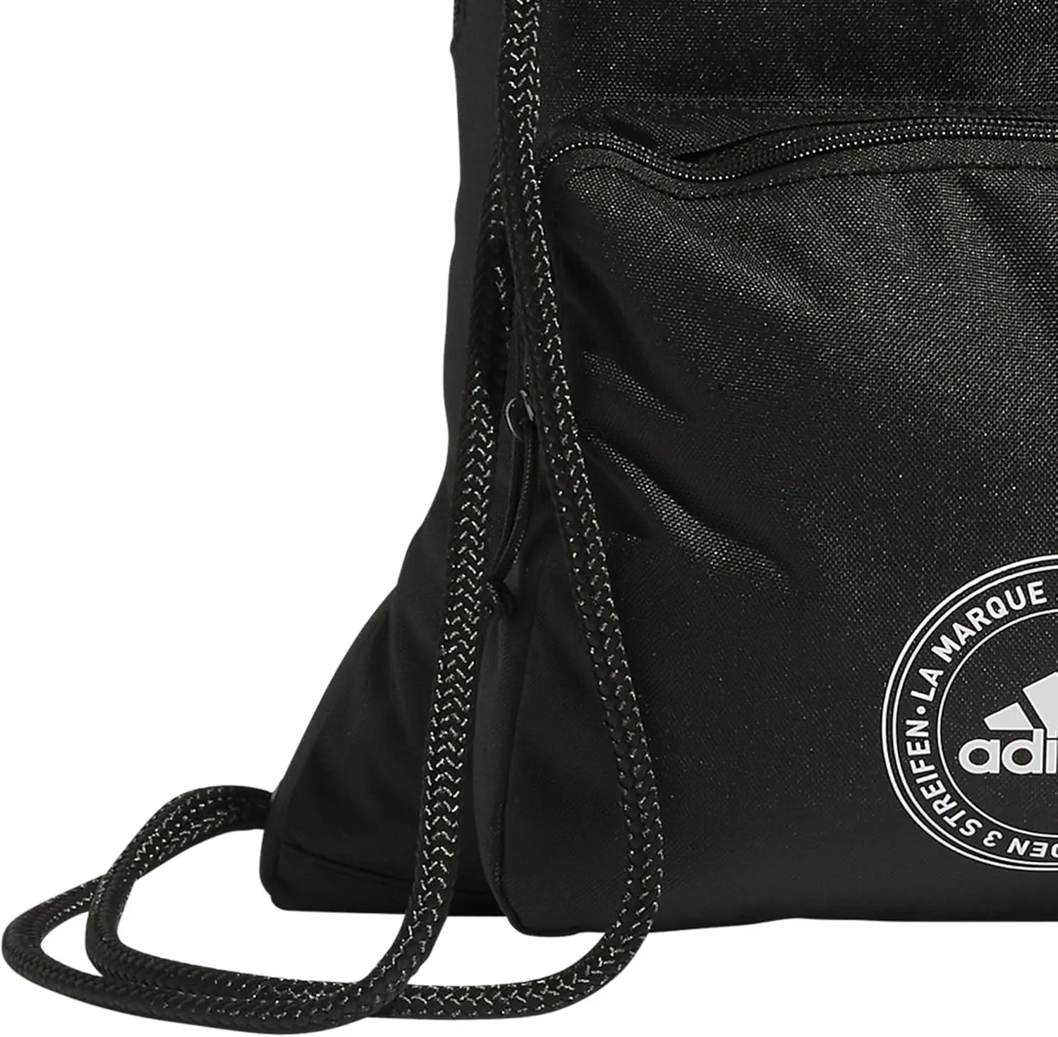adidas Classic 3-Stripes 2.0 Sackpack, Black, One Size