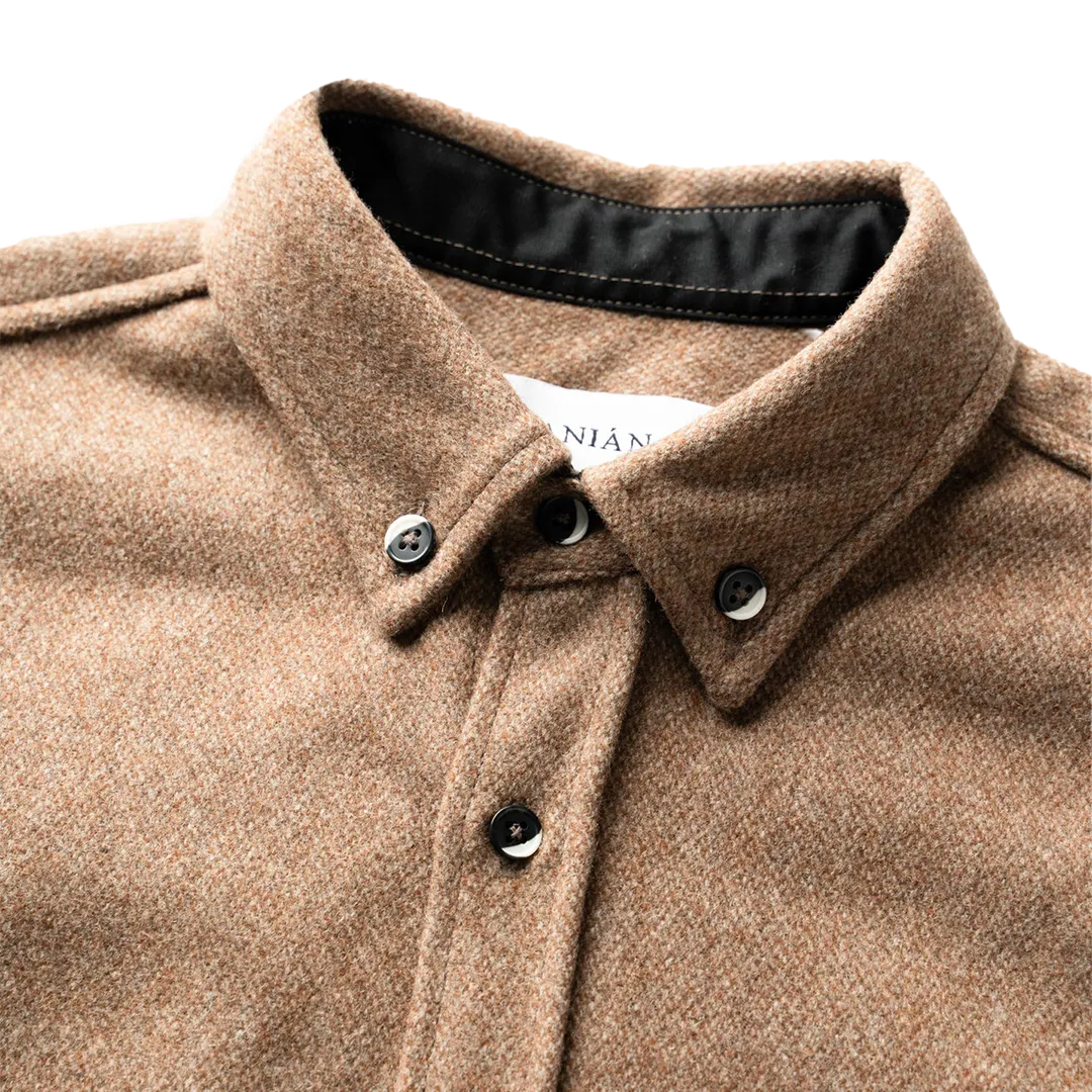 ANIN - The Modern Melton Wool - Oyster