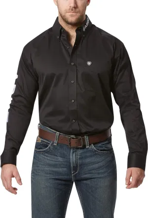 ARIAT Men's Team Logo Twill Classic Fit Shirt 10017497