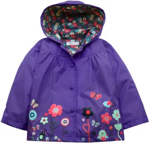 Arshiner Girl Baby Kid Waterproof Hooded Coat Jacket Outwear Raincoat Hoodies