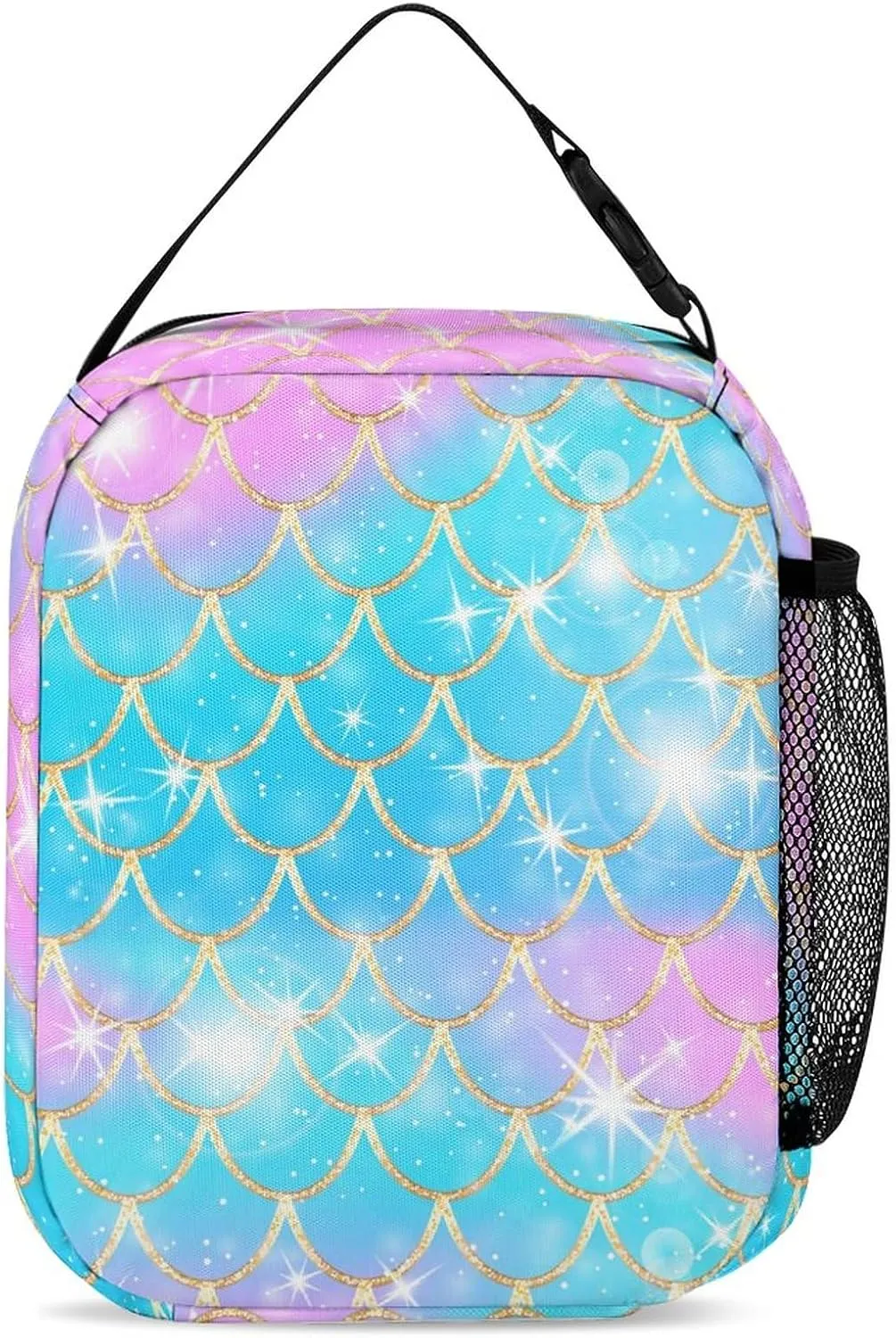 Artsadd Mermaid Backpack with Name Personalized Mermaid Gifts Bags Name Backpack Travel Laptop Backpack 3 Piece Backpack Set
