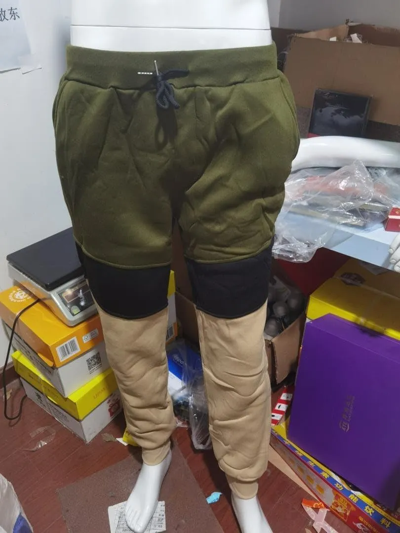 Athletic Workout Sweatpants for Men Plus Size Joggers Pants Loose Drawstring Pants Plain Travel Pants Autumn Pants