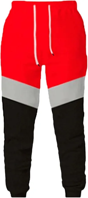 Athletic Workout Sweatpants for Men Plus Size Joggers Pants Loose Drawstring Pants Plain Travel Pants Autumn Pants