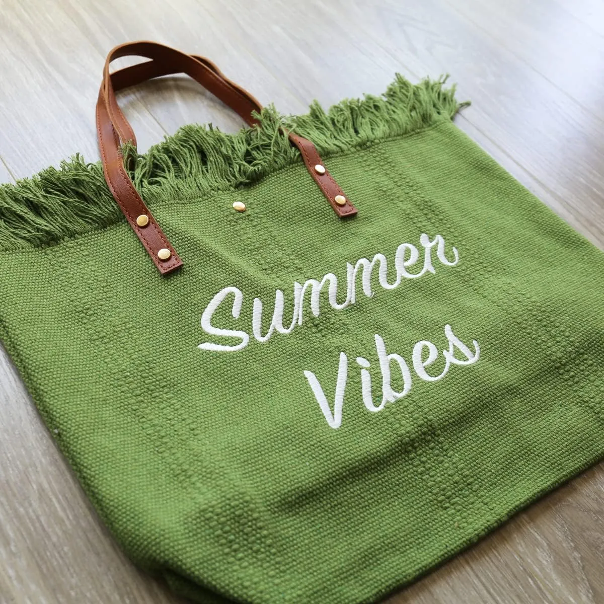 Beach Bag Straw Fringe Summer Shopper Travel Tote Large Weekend Handbag