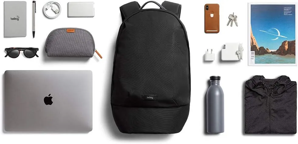 Bellroy Classic Backpack 2nd Edition (Unisex Backpack, 20L) - Black