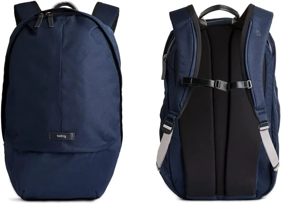 Bellroy Classic Backpack Plus  (Laptop Bag, Laptop Backpack, 24L) - Navy