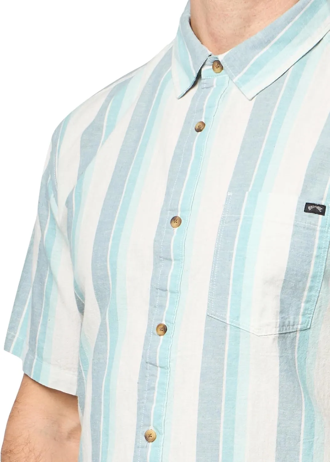 Billabong Men's Classic Sundays Woven Short Sleeve Shirt