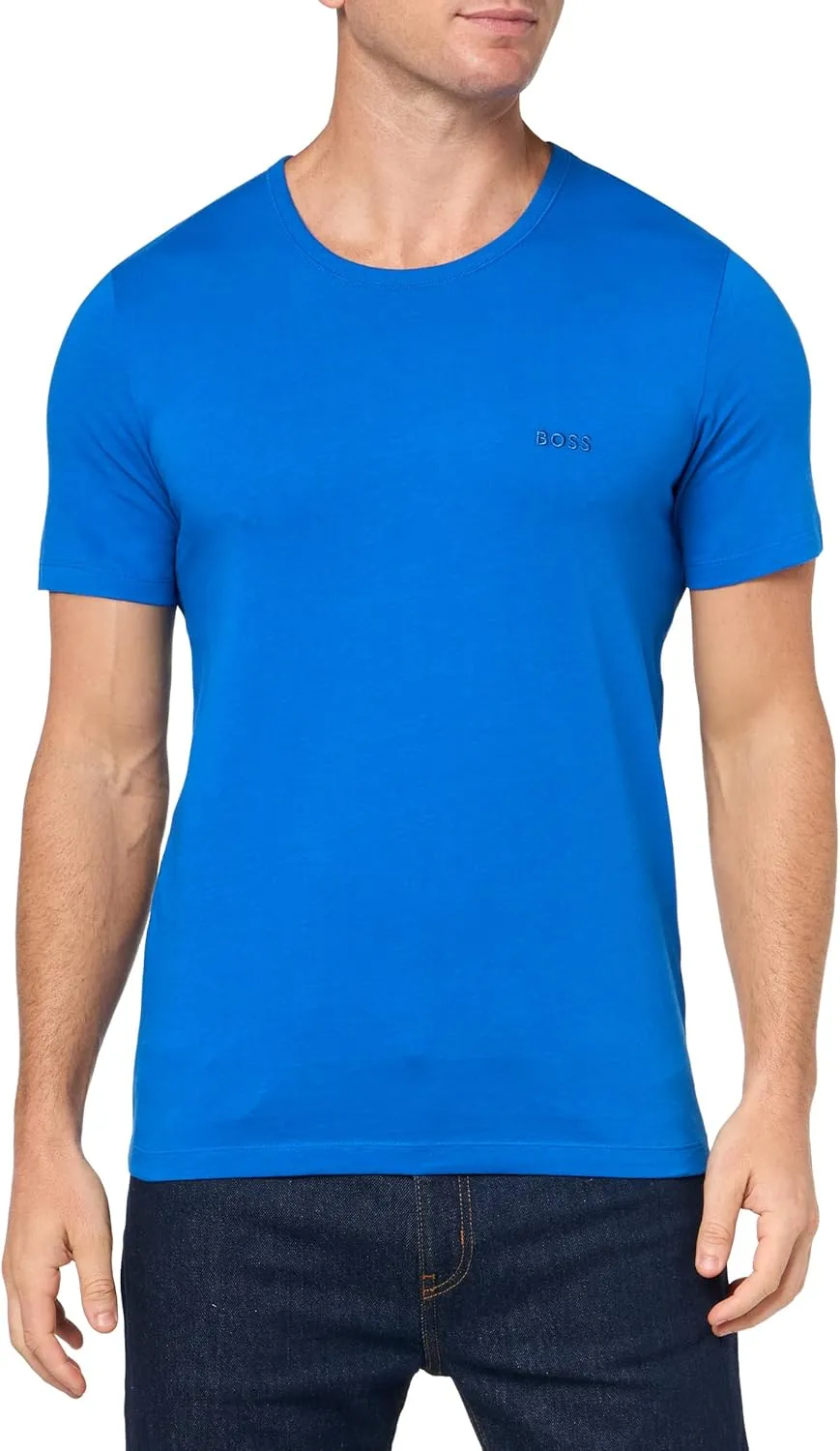 BOSS Men's 3-Pack Classic Logo Cotton T-Shirt