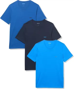 BOSS Men's 3-Pack Classic Logo Cotton T-Shirt