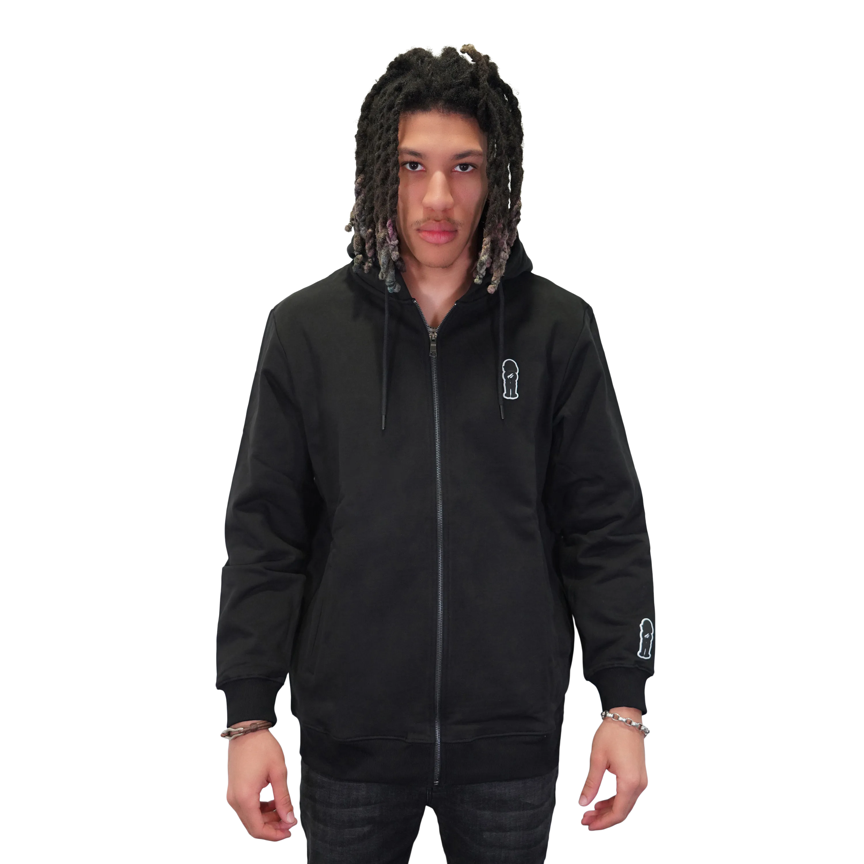 Broken Heart Zip Up Hoodie