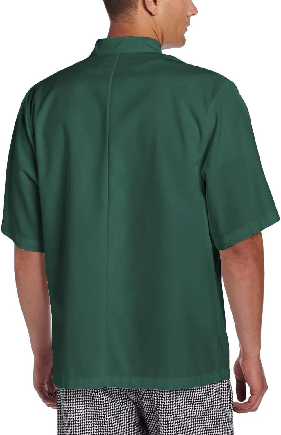 Chef Code Men's Short Sleeve Unisex Classic Chef Coat