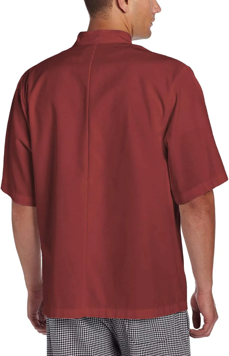 Chef Code Men's Short Sleeve Unisex Classic Chef Coat