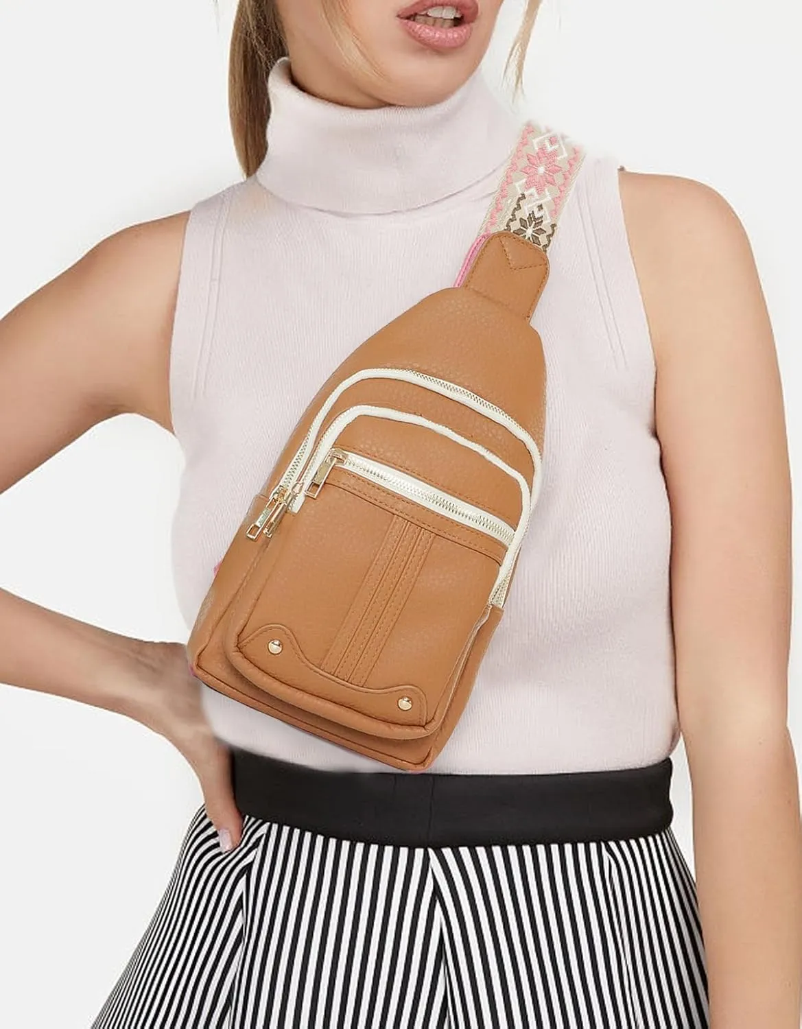 Christmas Gifts for Aunt Coworker Nurse Grandma Mom Gift Ideas from Daughter Son Husband Crossbody Bag Anniversary Birthday Friendship Gifts for Women Small Sling Bags Fanny Pack Mothers Day