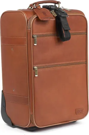Claire Chase Classic 22 Inch Pullman, Saddle, One Size