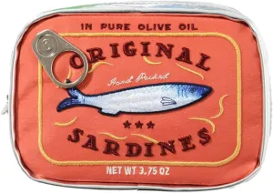 Cosmetics Bag - Make up Bag, Canned Sardine Makeup Organizer Cosmetic Toiletry Pouch, Creative Cute Canned Fish Design Aesthetic Toiletry Storage Bag for Eye Shadow, Skincare Product
