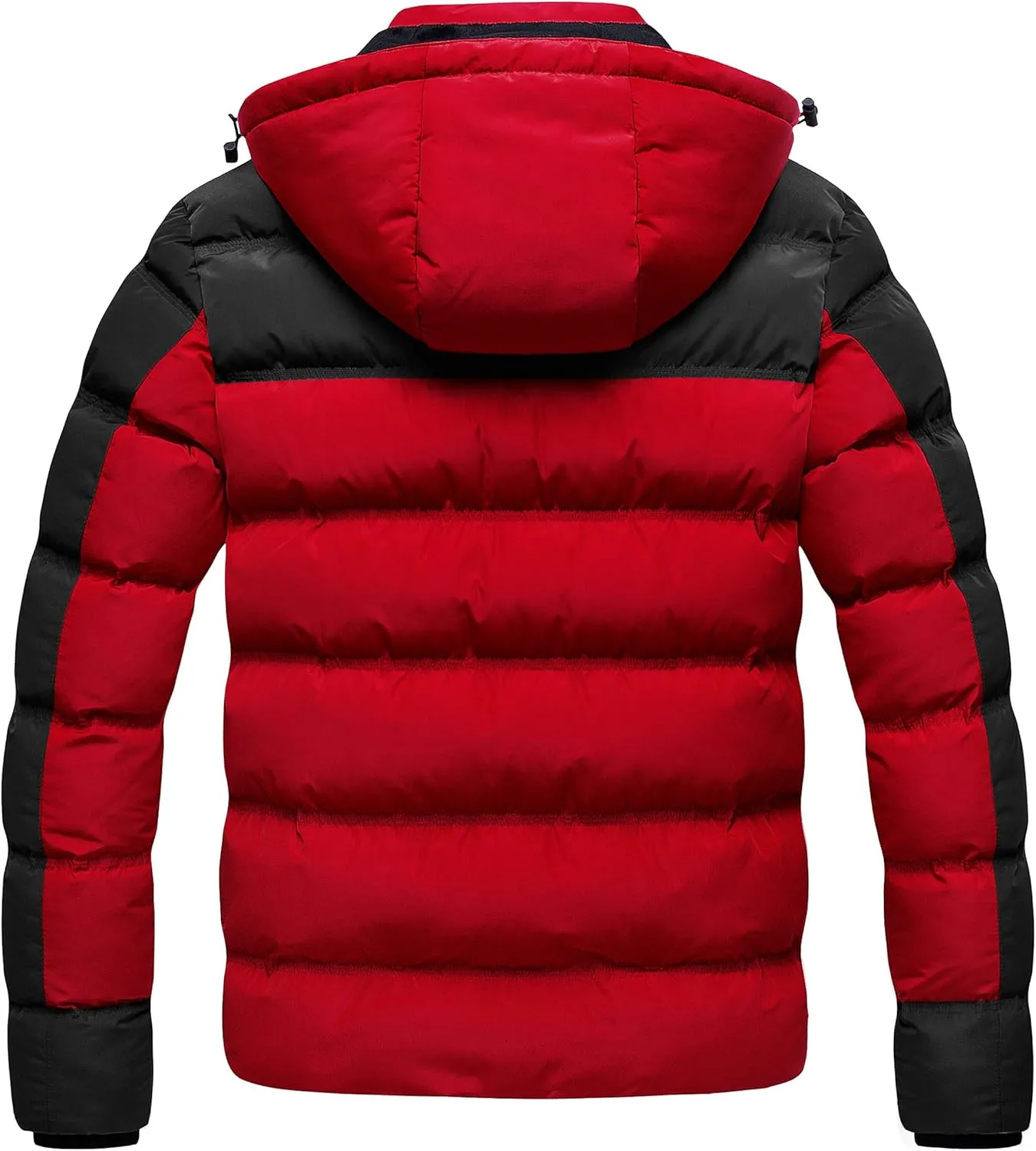 CREATMO US Men's Puffer Jacket Waterproof Winter Parka jacket Warm Thicken Ski Coat