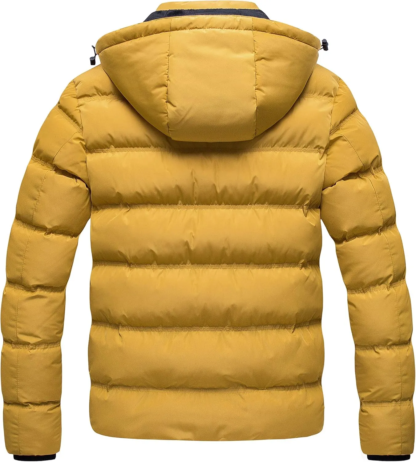 CREATMO US Men's Puffer Jacket Waterproof Winter Parka jacket Warm Thicken Ski Coat