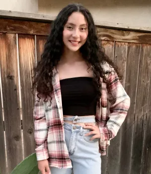 DANI FLANNEL TOP