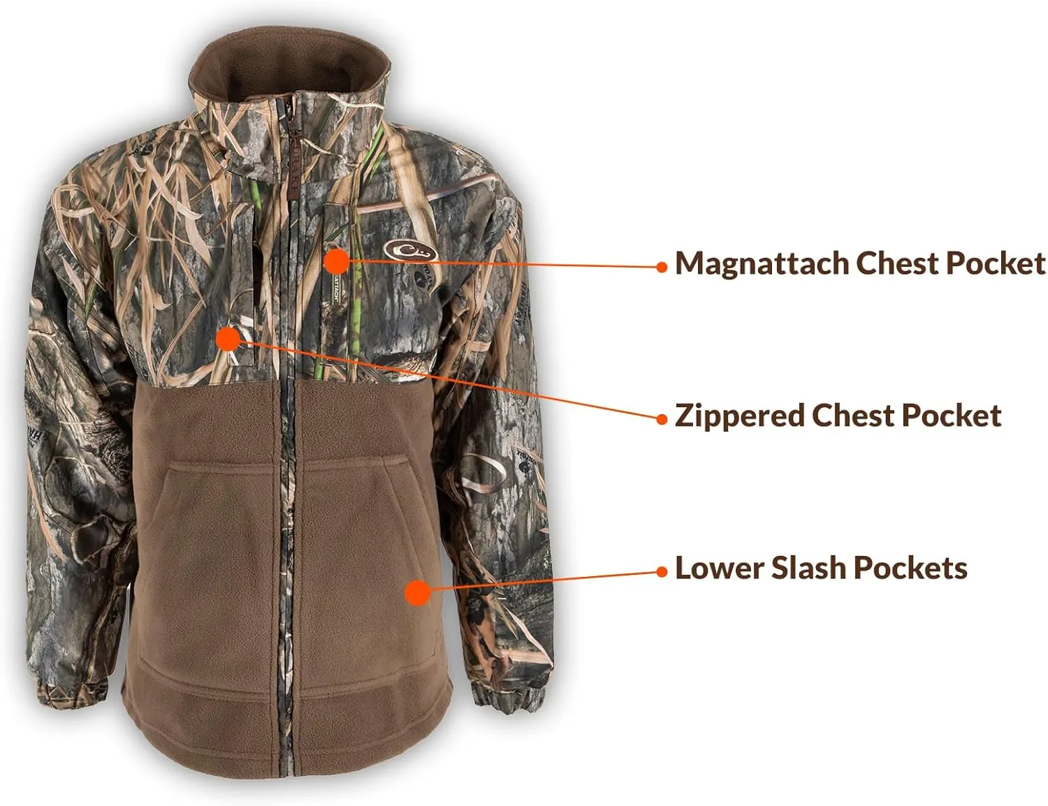 Drake MST Youth Eqwader Full Zip