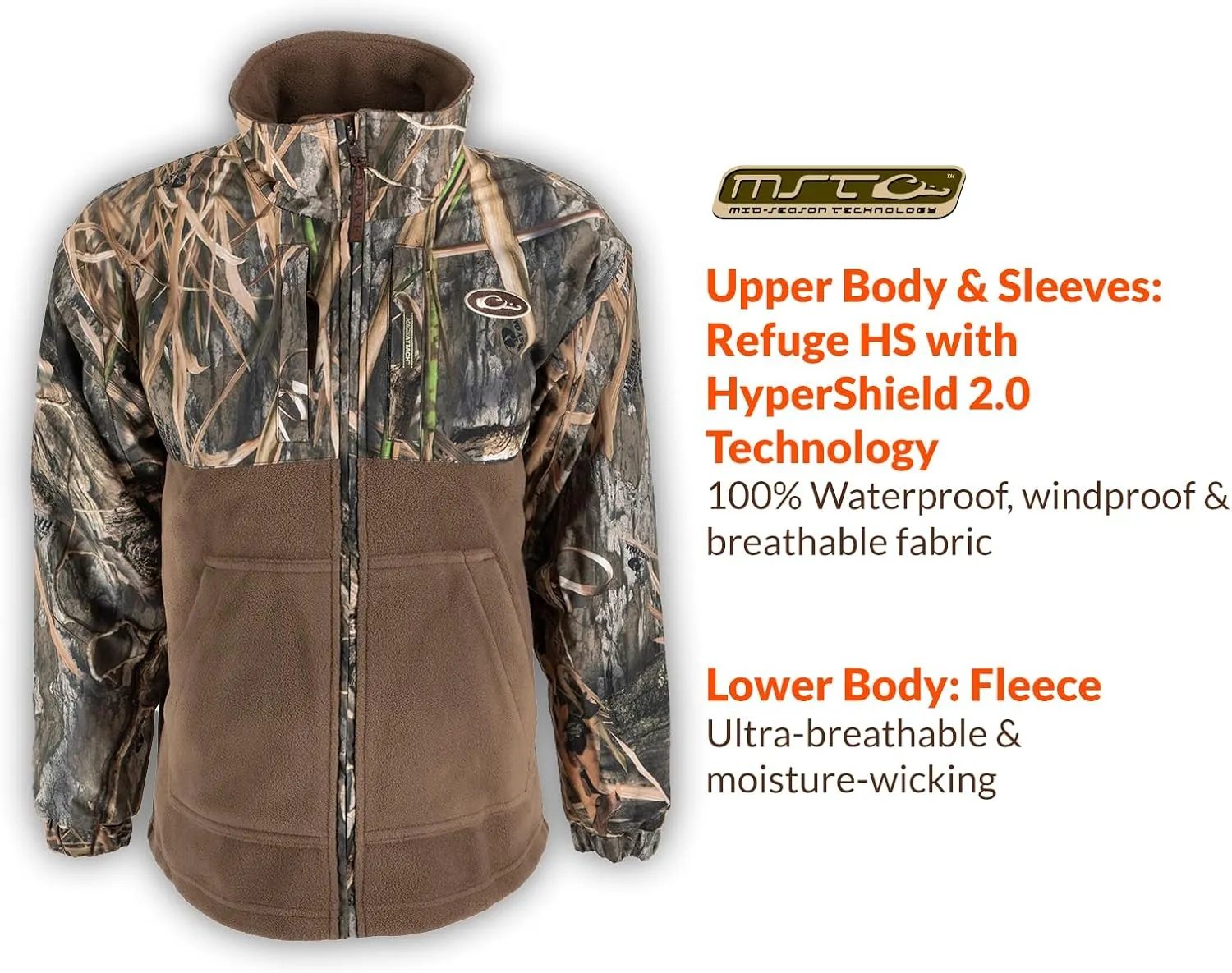 Drake MST Youth Eqwader Full Zip
