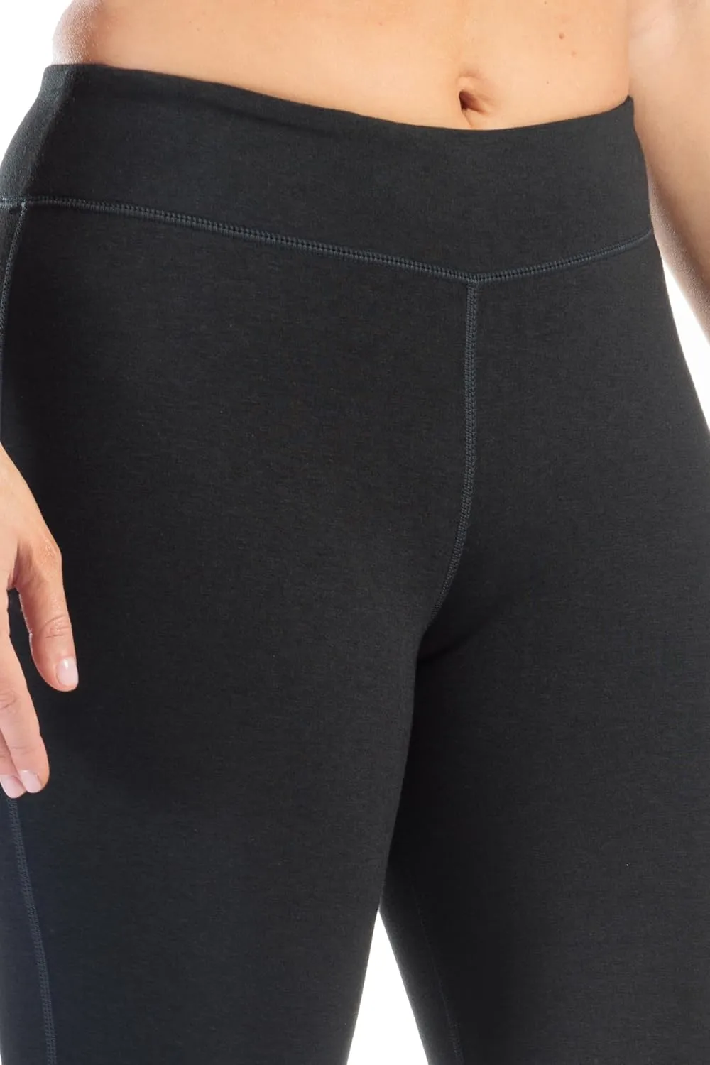 Fishers Finery Women's Ecofabric Classic Athletic Yoga Ankle Length Legging