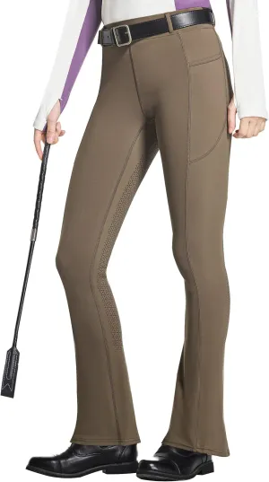 FitsT4 Sports Women's Full Seat Horse Riding Pants Bootcut Riding Tights with Pockets Equestrian Breeches for Women