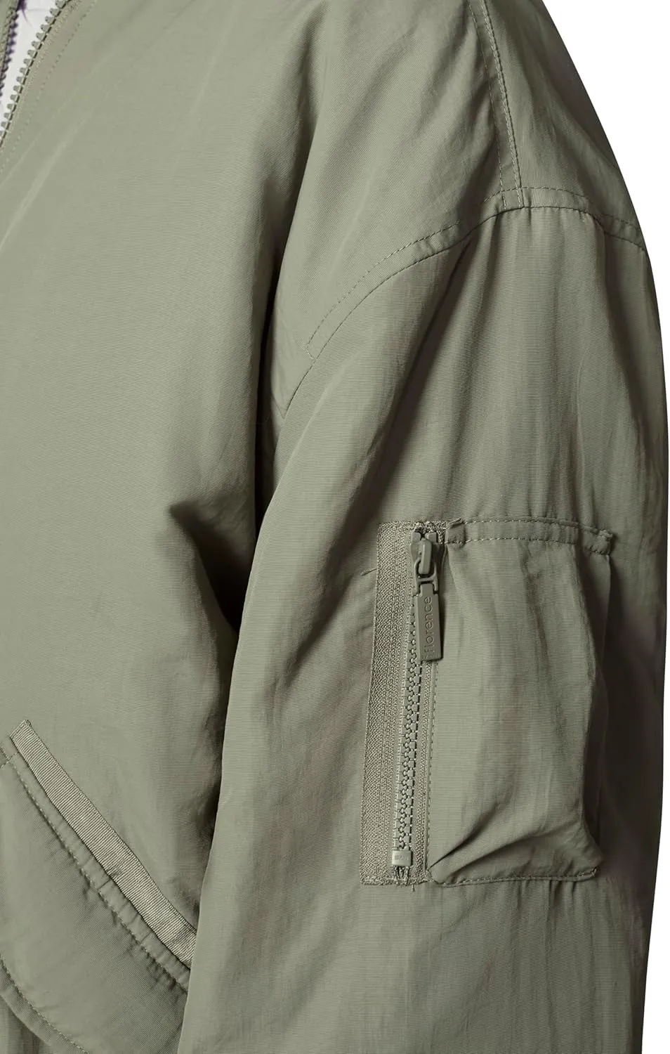 florence by mills Women's Oversized Bomber Jacket