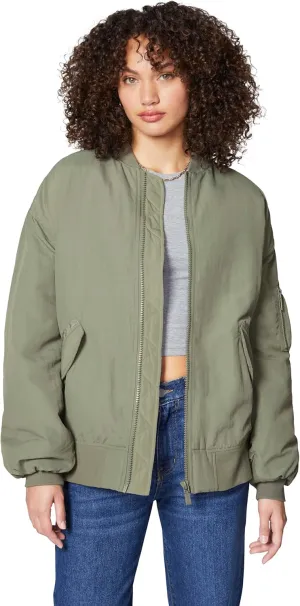 florence by mills Women's Oversized Bomber Jacket