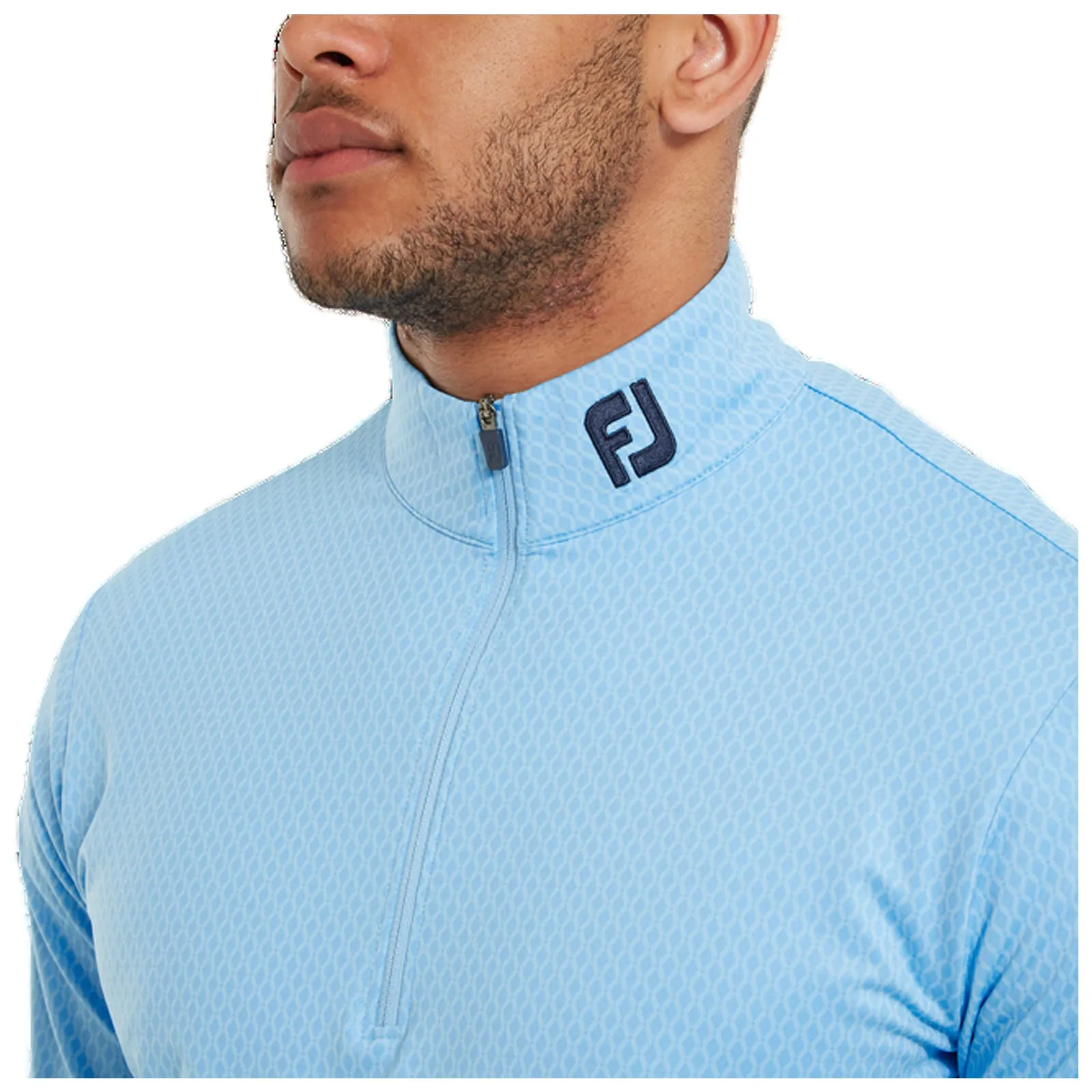 FootJoy Mens Tonal Knit Chill-Out Half Zip