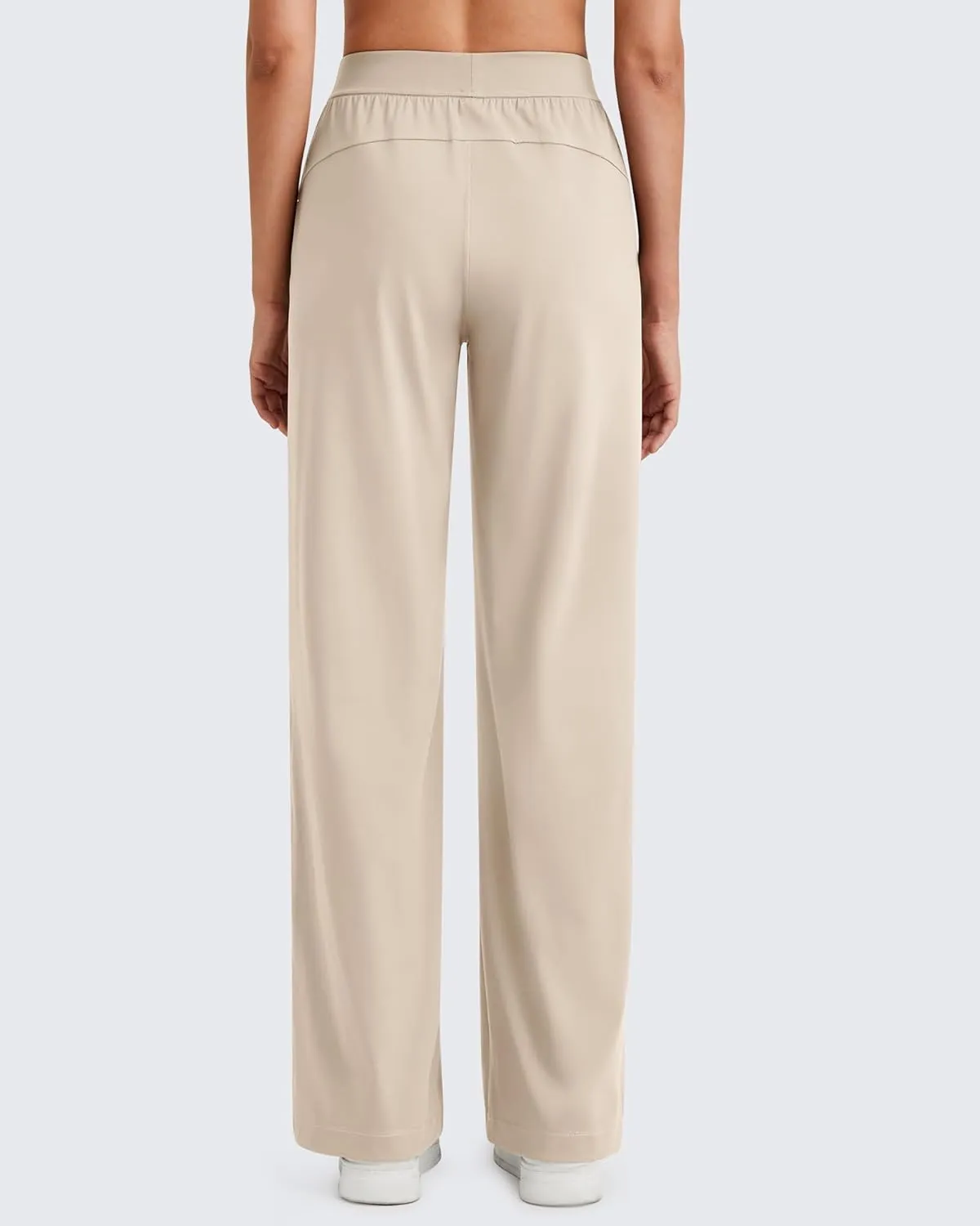G4Free ShiftReady Women Trousers Yoga Pants with Pockets Wide Leg Stretchy Dress Pant Work Slack Petite/Regular/Tall
