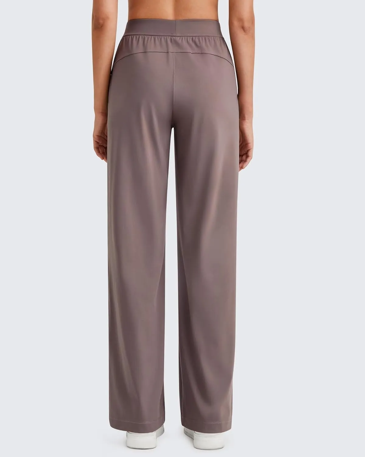 G4Free ShiftReady Women Trousers Yoga Pants with Pockets Wide Leg Stretchy Dress Pant Work Slack Petite/Regular/Tall