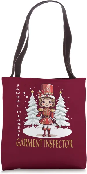 Garment Inspector Christmas Classic Female Nutcracker Tote Bag