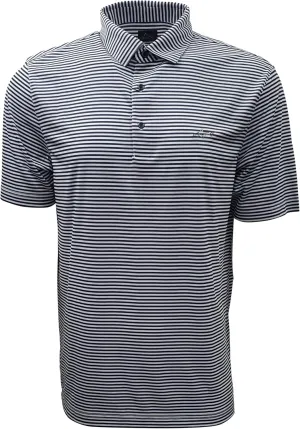 GREG NORMAN Men's ML75 Classic Bar Stripe Shark Polo