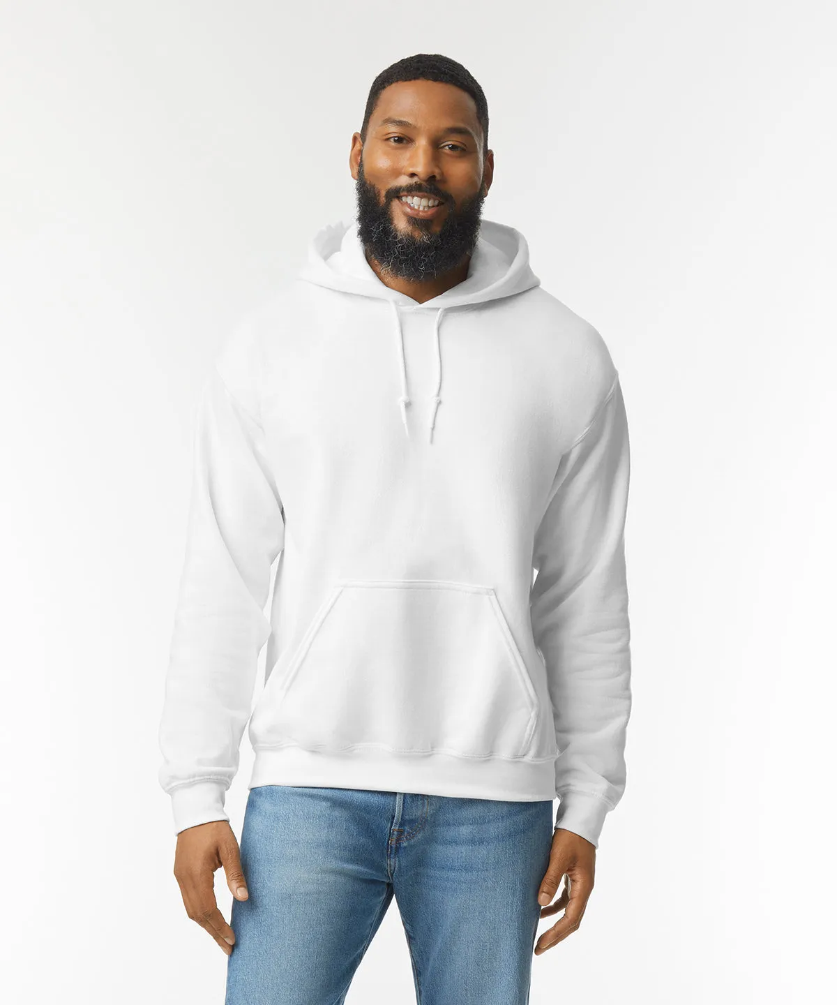 Heavy Blend hooded sweatshirt | Safety Orange