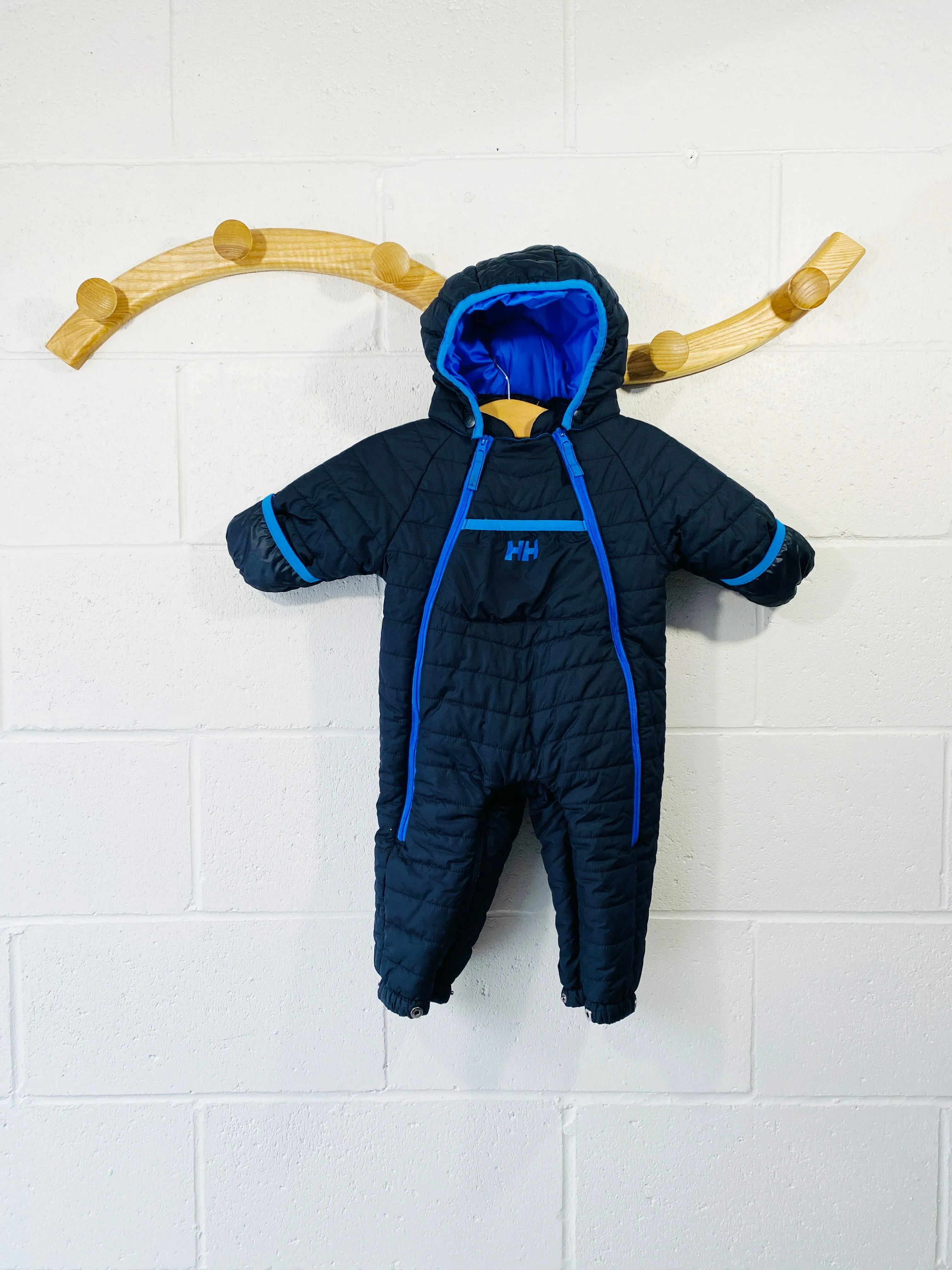 Helly Hansen Black   Blue Bunting Suit, 3 months (62)