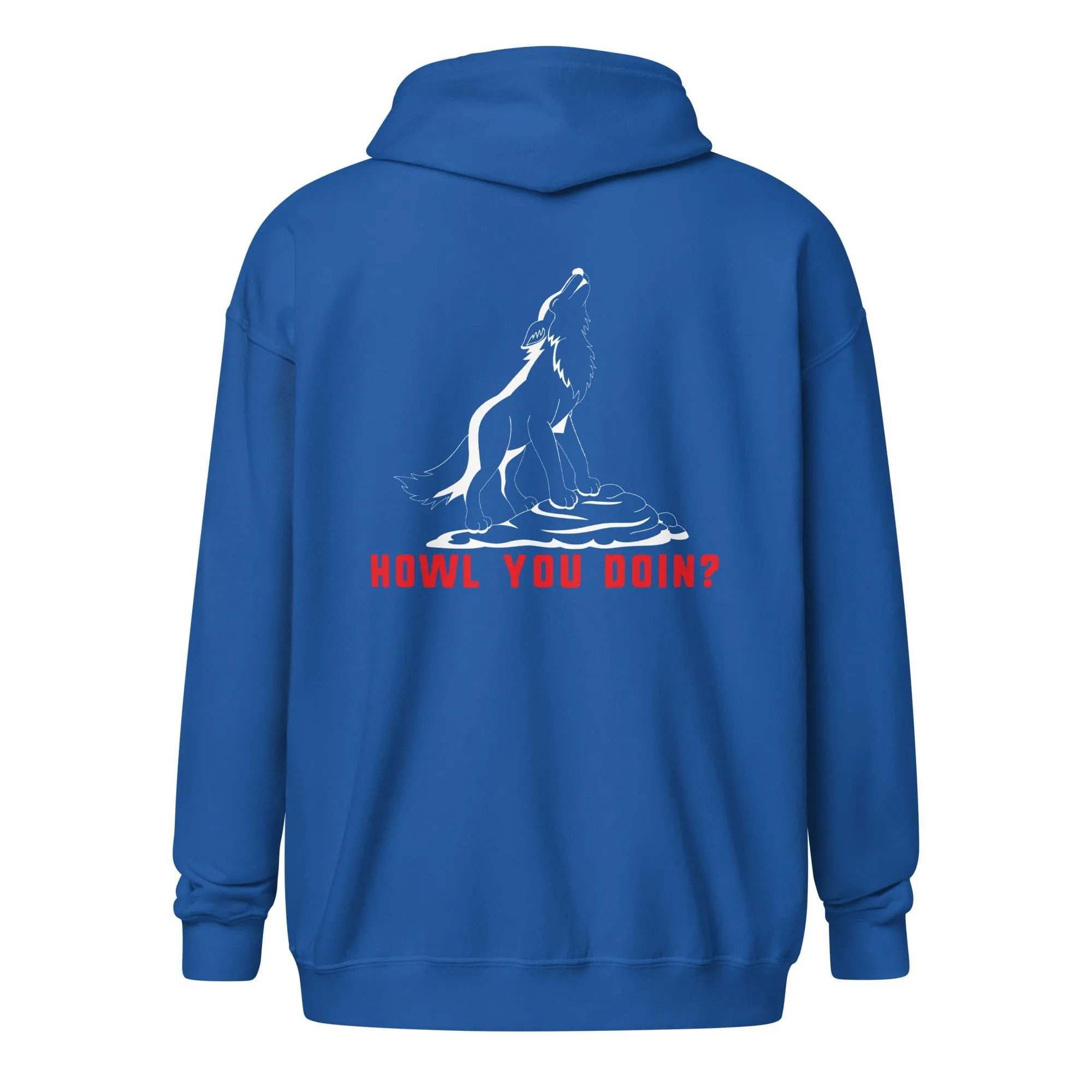 Howl you doin? Unisex Zip Hoodie