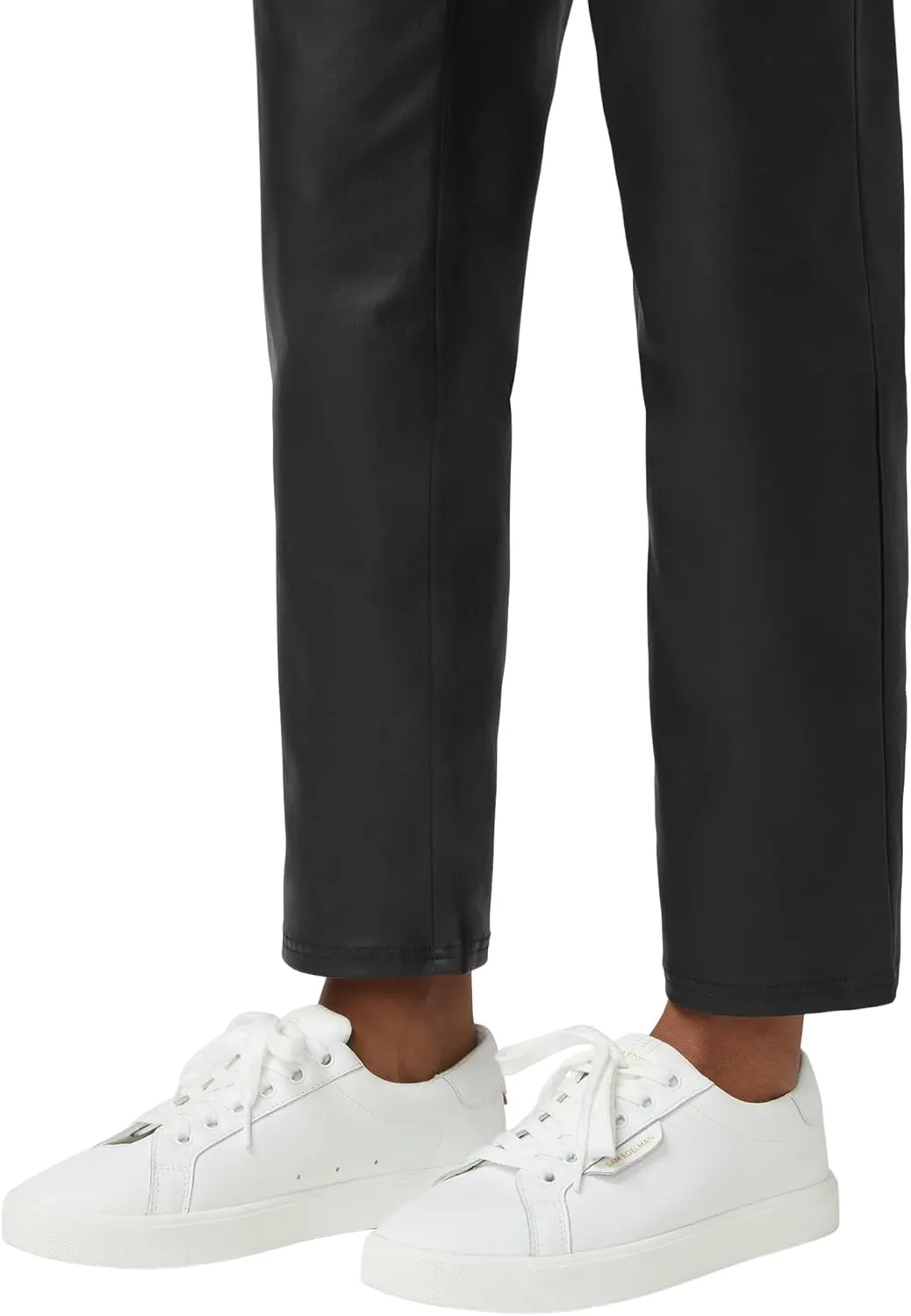 HUE Women's Coated Cigarette Pull on Pant