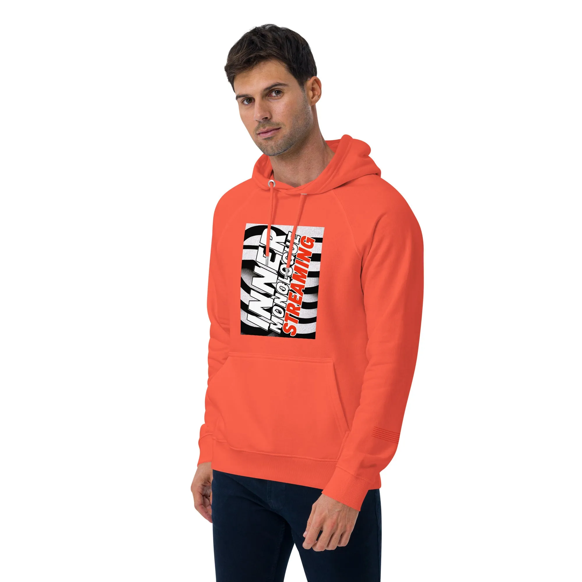 I.M. STREAMING Unisex eco raglan hoodie