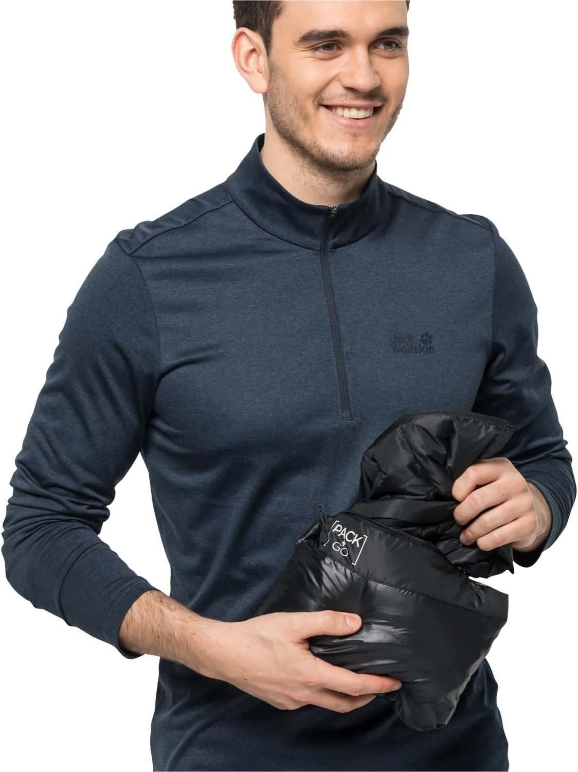 Jack Wolfskin Men's Pack & Go Down Vest M