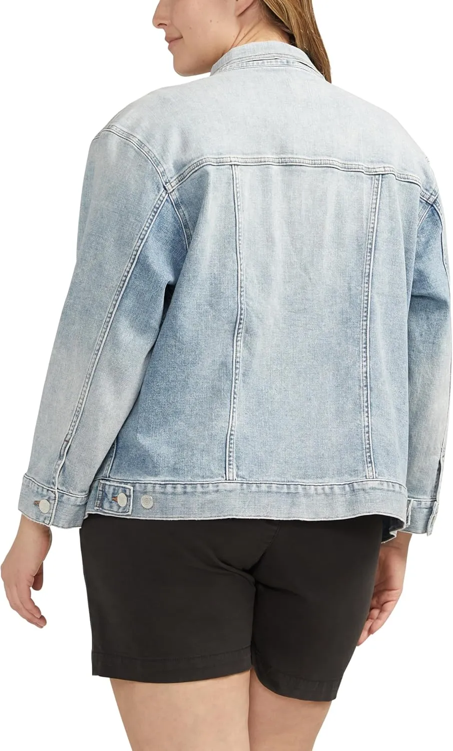 JAG Women's Plus Size Kiara Classic Denim Jacket