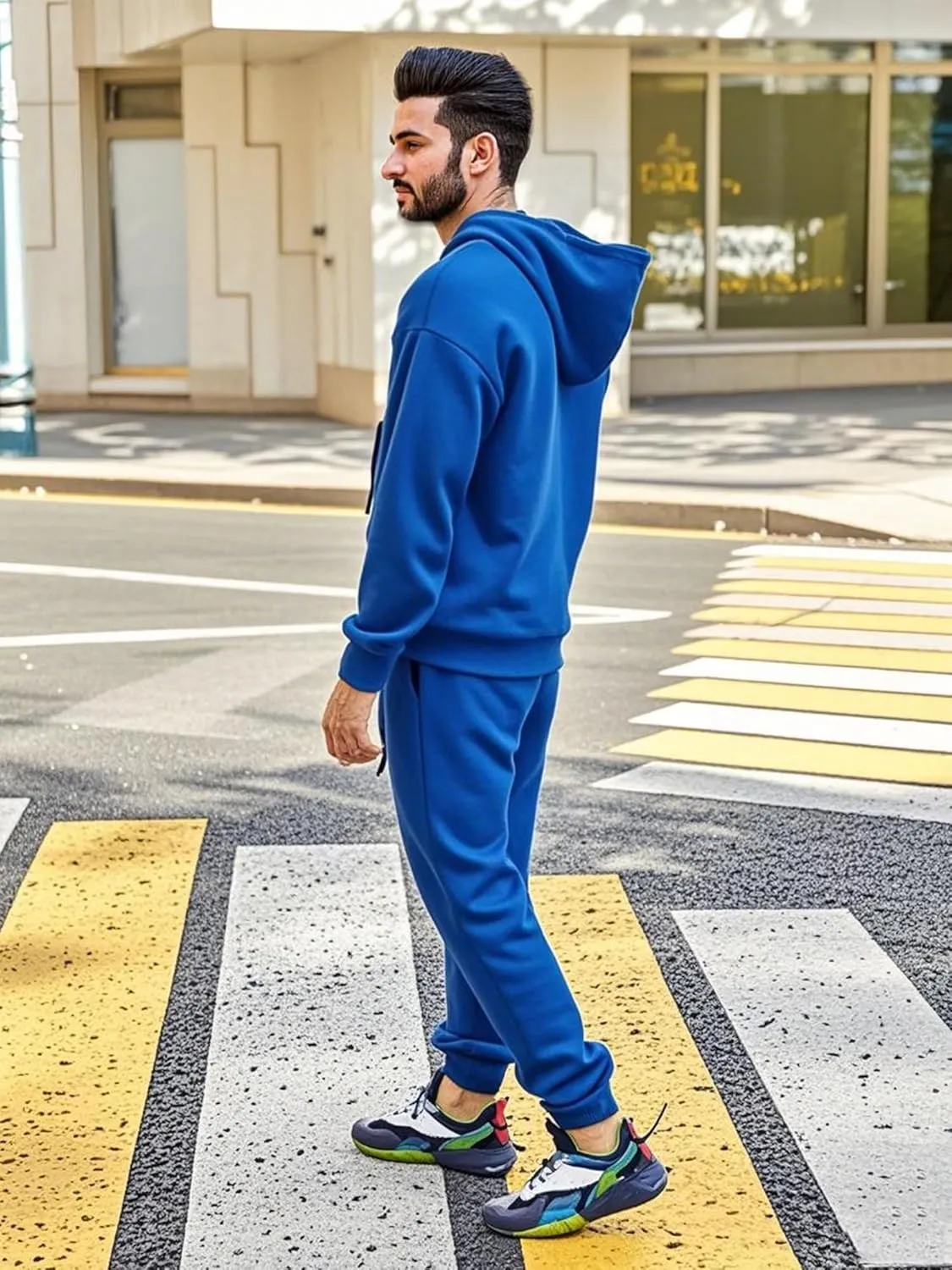 JIHUILAI Track Suits For Men 2 Piece Hoodies With Sweatpants Sets Casual Running Jogging Sport Suit Sets S-3XL