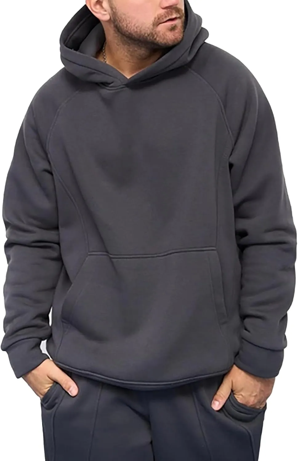 JIHUILAI Track Suits For Men 2 Piece Hoodies With Sweatpants Sets Casual Running Jogging Sport Suit Sets S-3XL