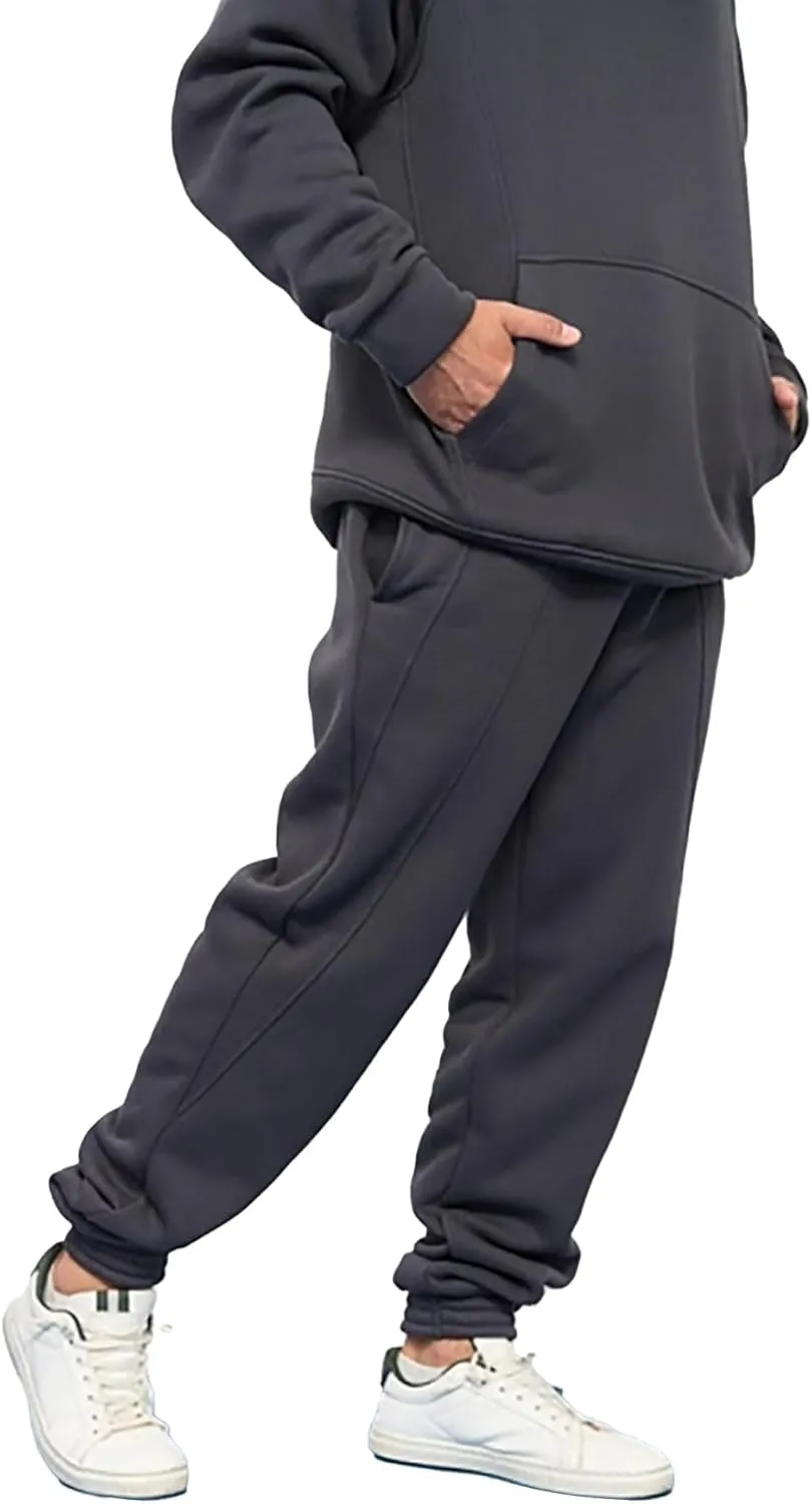 JIHUILAI Track Suits For Men 2 Piece Hoodies With Sweatpants Sets Casual Running Jogging Sport Suit Sets S-3XL