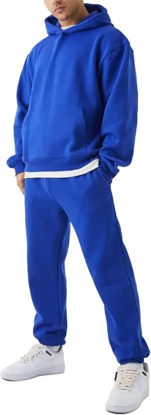 JIHUILAI Track Suits For Men 2 Piece Hoodies With Sweatpants Sets Casual Running Jogging Sport Suit Sets S-3XL