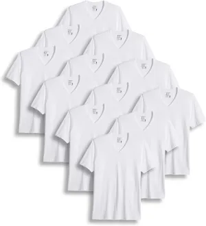 Jockey Men's Undershirt Classic V-Neck Undershirt - 12 Pack