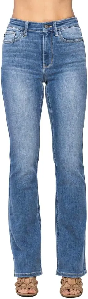 Judy Blue High Waist Classic Contrast Wash Bootcut