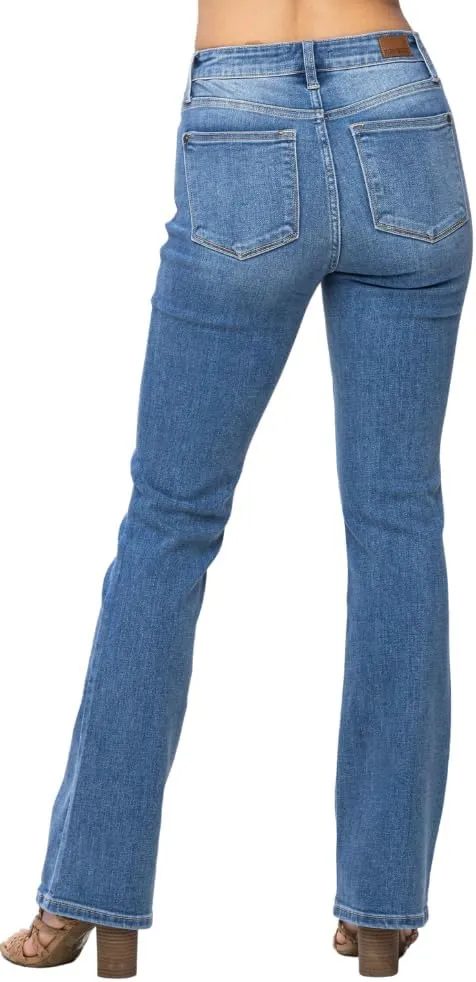 Judy Blue High Waist Classic Contrast Wash Bootcut