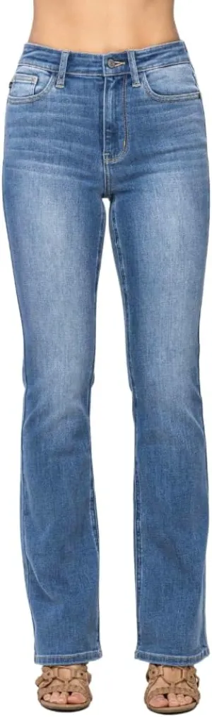 Judy Blue High Waist Classic Contrast Wash Bootcut
