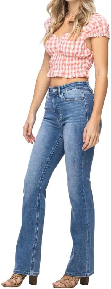 Judy Blue High Waist Classic Contrast Wash Bootcut
