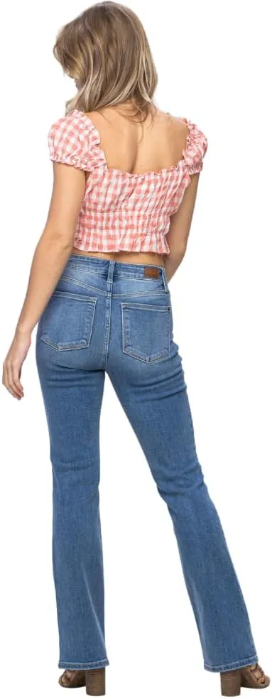 Judy Blue High Waist Classic Contrast Wash Bootcut